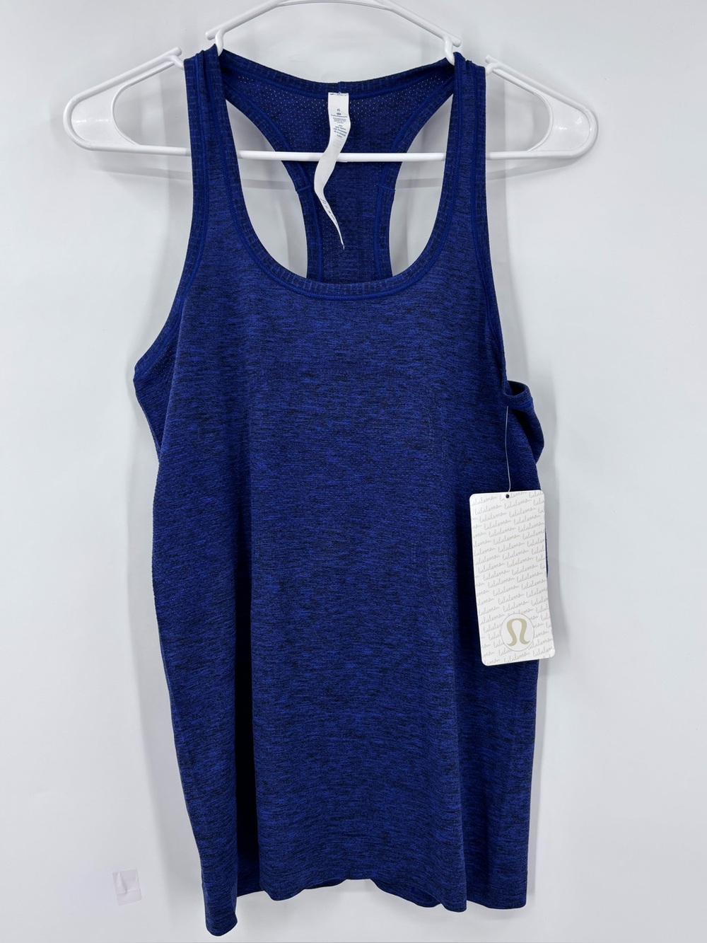 lululemon navy heather performance tank